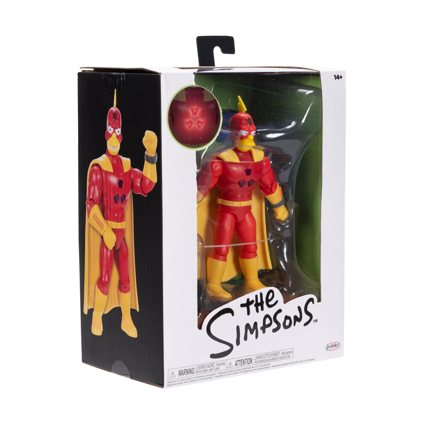 The Simpsons 5-Inch Premium Radioactive Man Collector's Action Figure | Official Licensed Toy