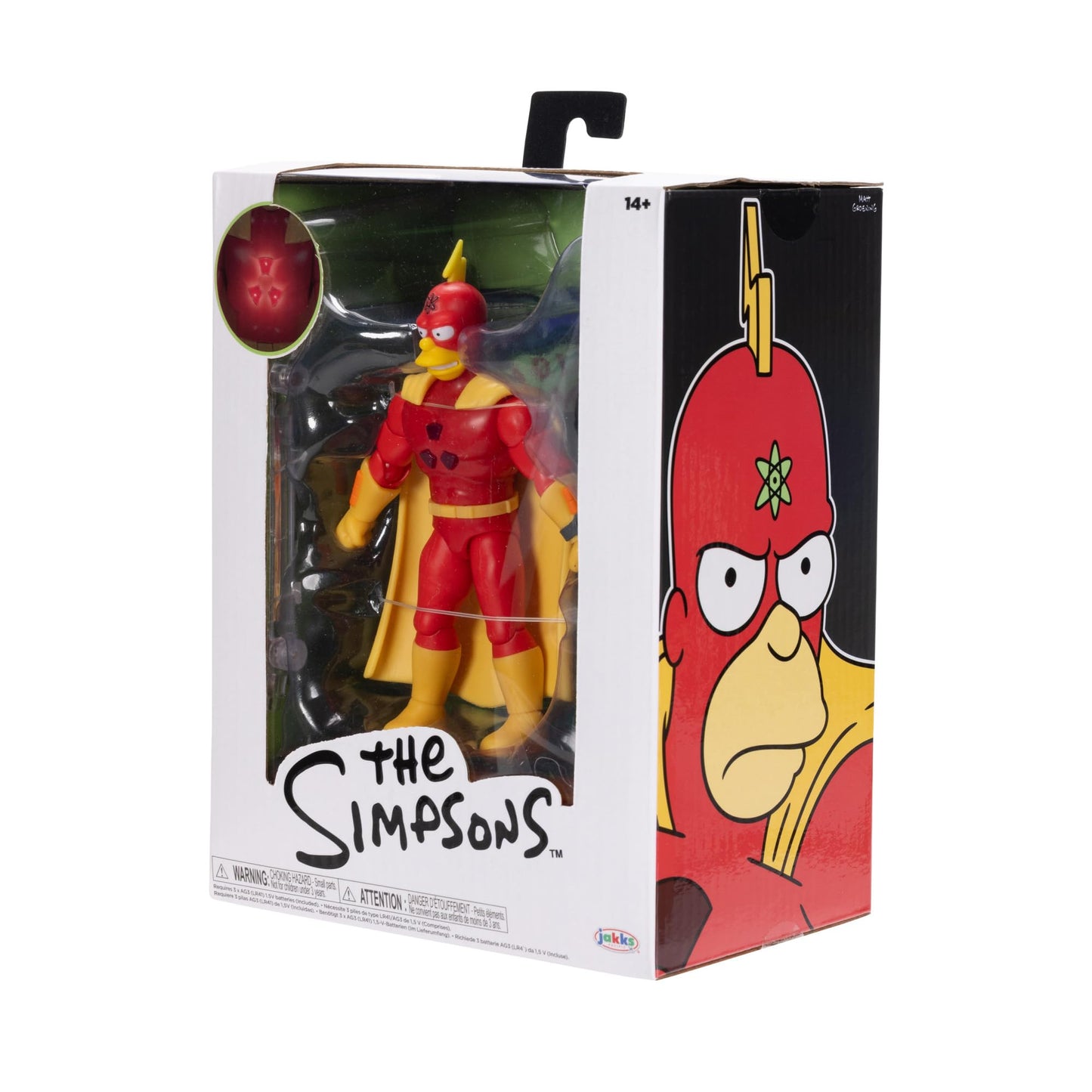 The Simpsons 5-Inch Premium Radioactive Man Collector's Action Figure | Official Licensed Toy
