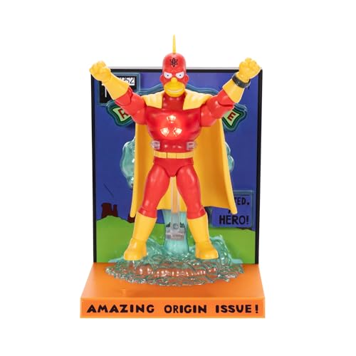 The Simpsons 5-Inch Premium Radioactive Man Collector's Action Figure | Official Licensed Toy