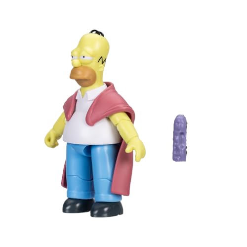 The Simpsons 5-Inch Sick Homer with Hoagie Action Figure | Poseable Collectible