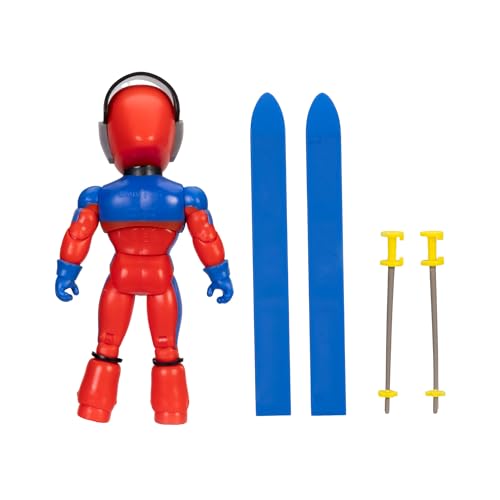 The Simpsons 5-Inch SS Flanders Action Figure with Ski Poles and Skis