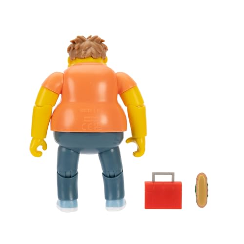 The Simpsons 5-inch Barney Gumble Figure with Sub & Lunch Box – Wave 4