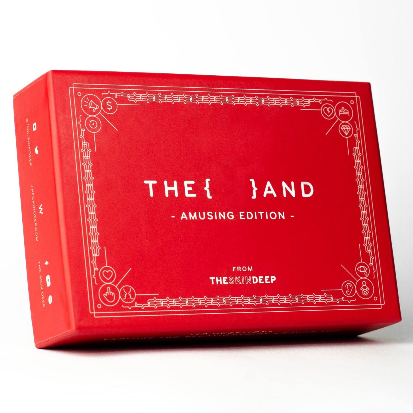 The Skin Deep Amusing Edition: 199 Fun Question Cards for Friends, Family & Couples