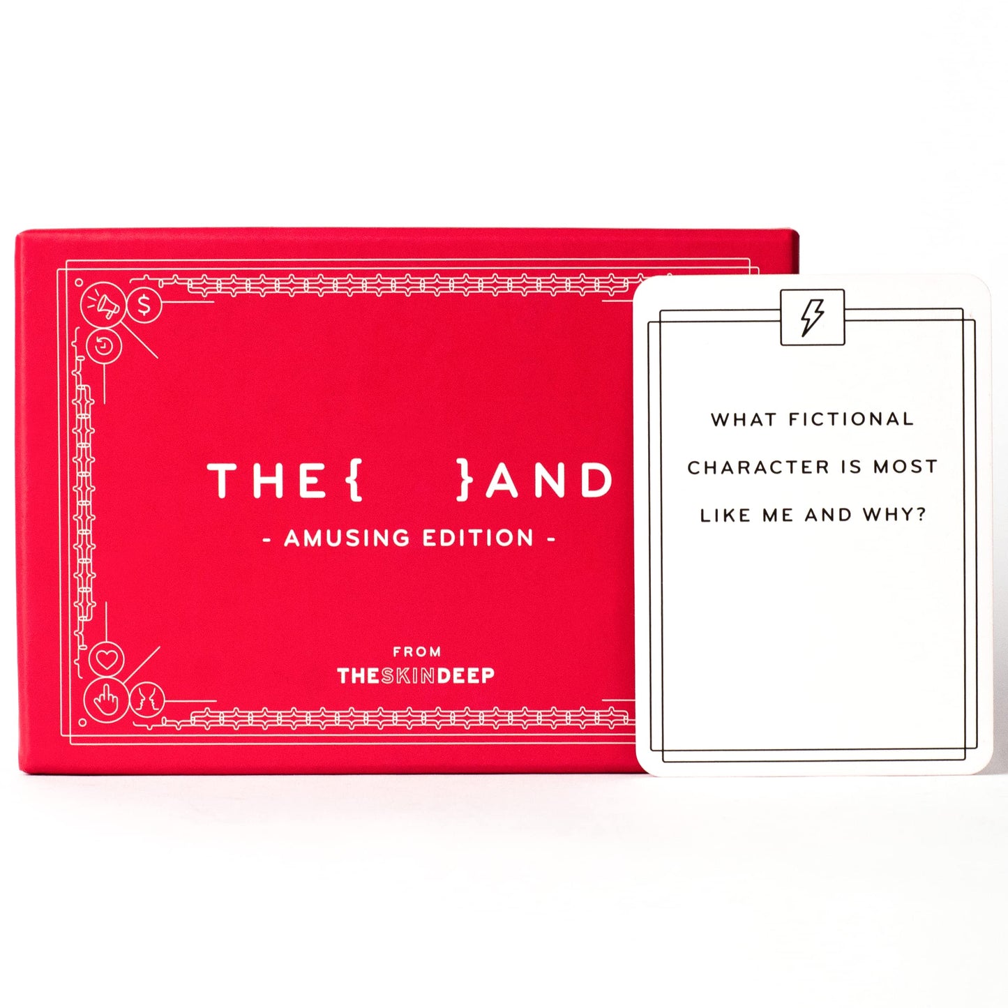 The Skin Deep Amusing Edition: 199 Fun Question Cards for Friends, Family & Couples
