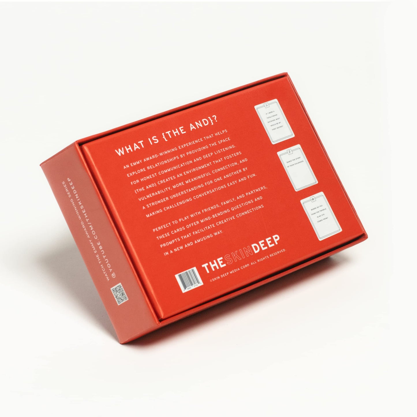 The Skin Deep Amusing Edition: 199 Fun Question Cards for Friends, Family & Couples