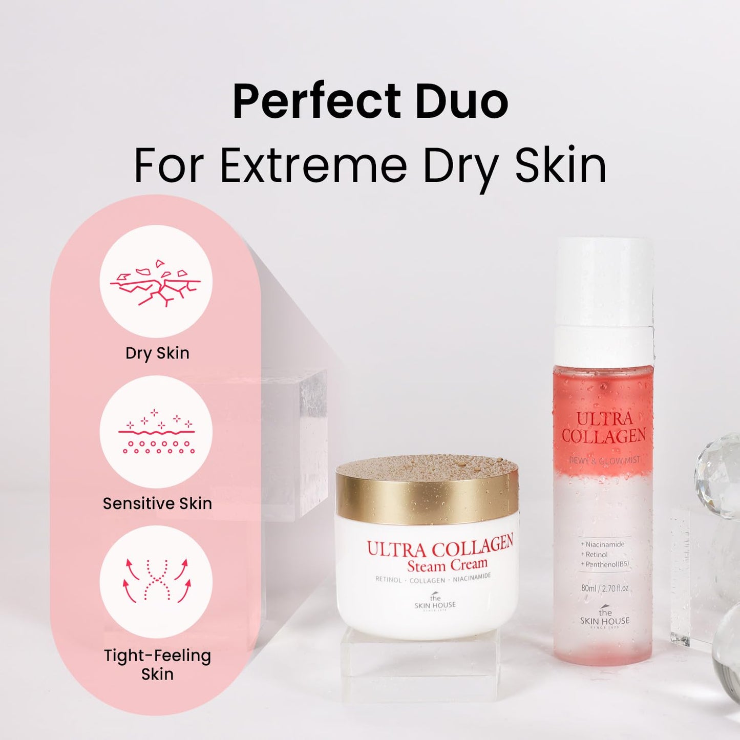 The Skin House Ultra Collagen Steam Cream – Firming Retinol Moisturizer with Niacinamide | 50ml