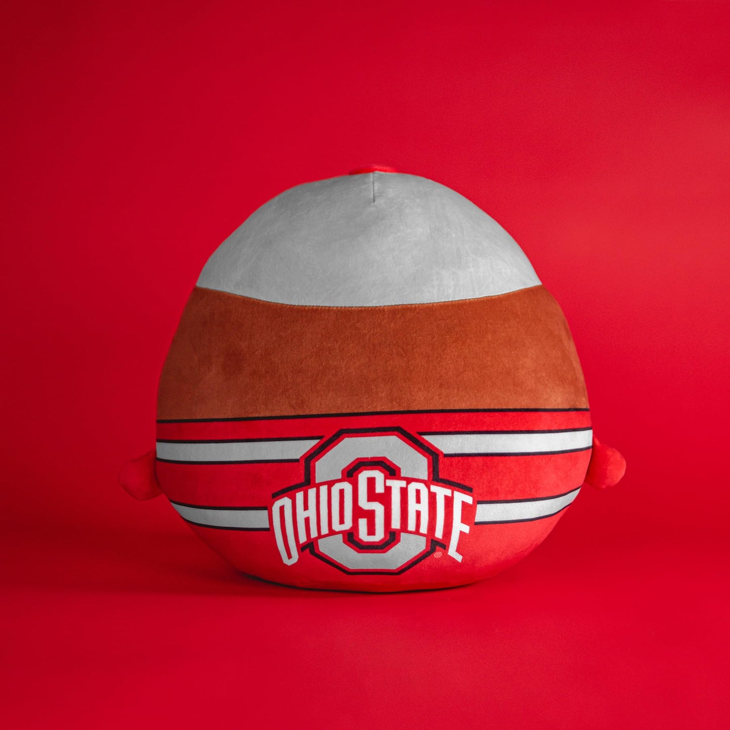 The Sleep Squad Ohio State Buckeyes Brutus 12-Inch Kiri Cloud Plushie – Official Collegiate Plush