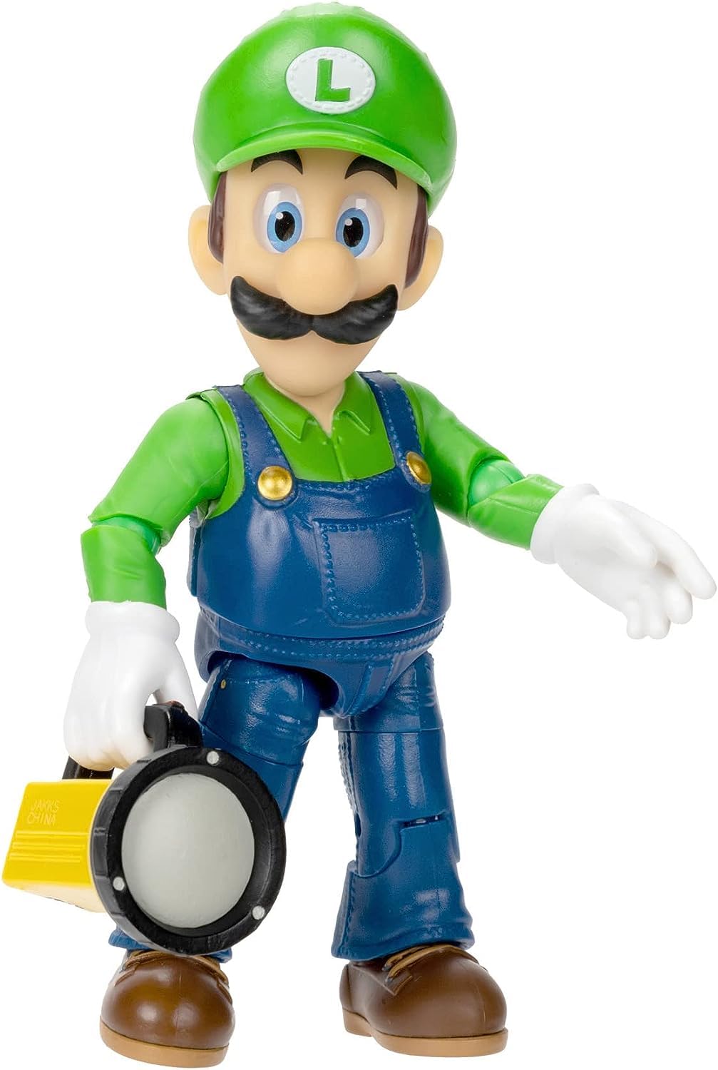 The Super Mario Bros. Movie 5-Inch Luigi Figure with Flashlight Accessory
