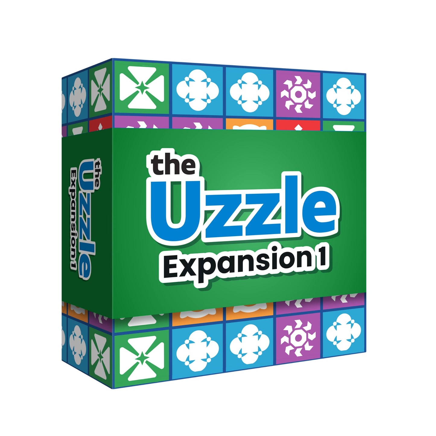 The Uzzle 3.0 Expansion – Add 8 New Blocks & 50 Level 5 Cards for Family Puzzle Nights