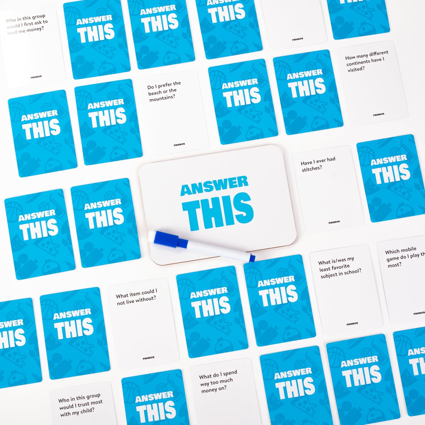 The World Game - Answer This: Friends – Fun Card Game for Teens & Adults | Conversation Starter