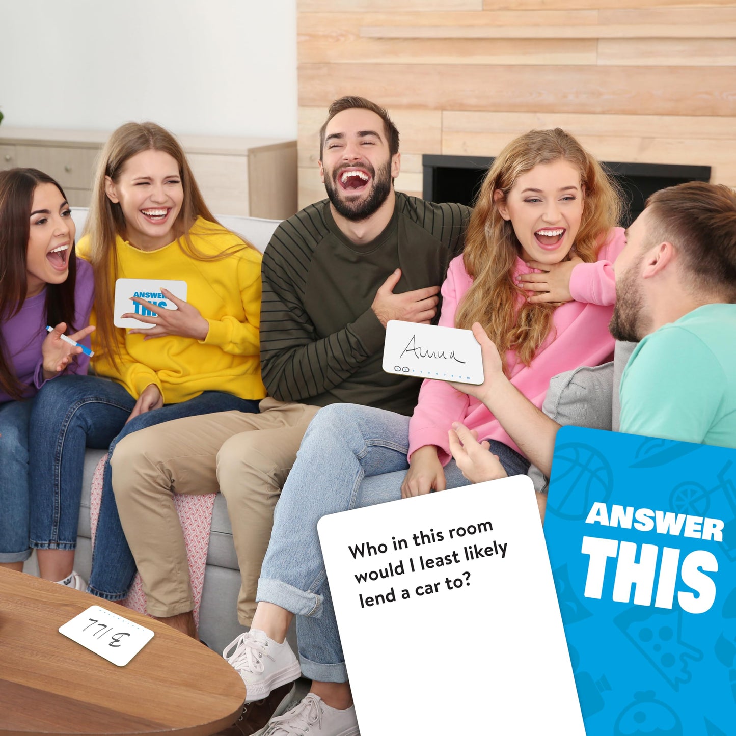 The World Game - Answer This: Friends – Fun Card Game for Teens & Adults | Conversation Starter
