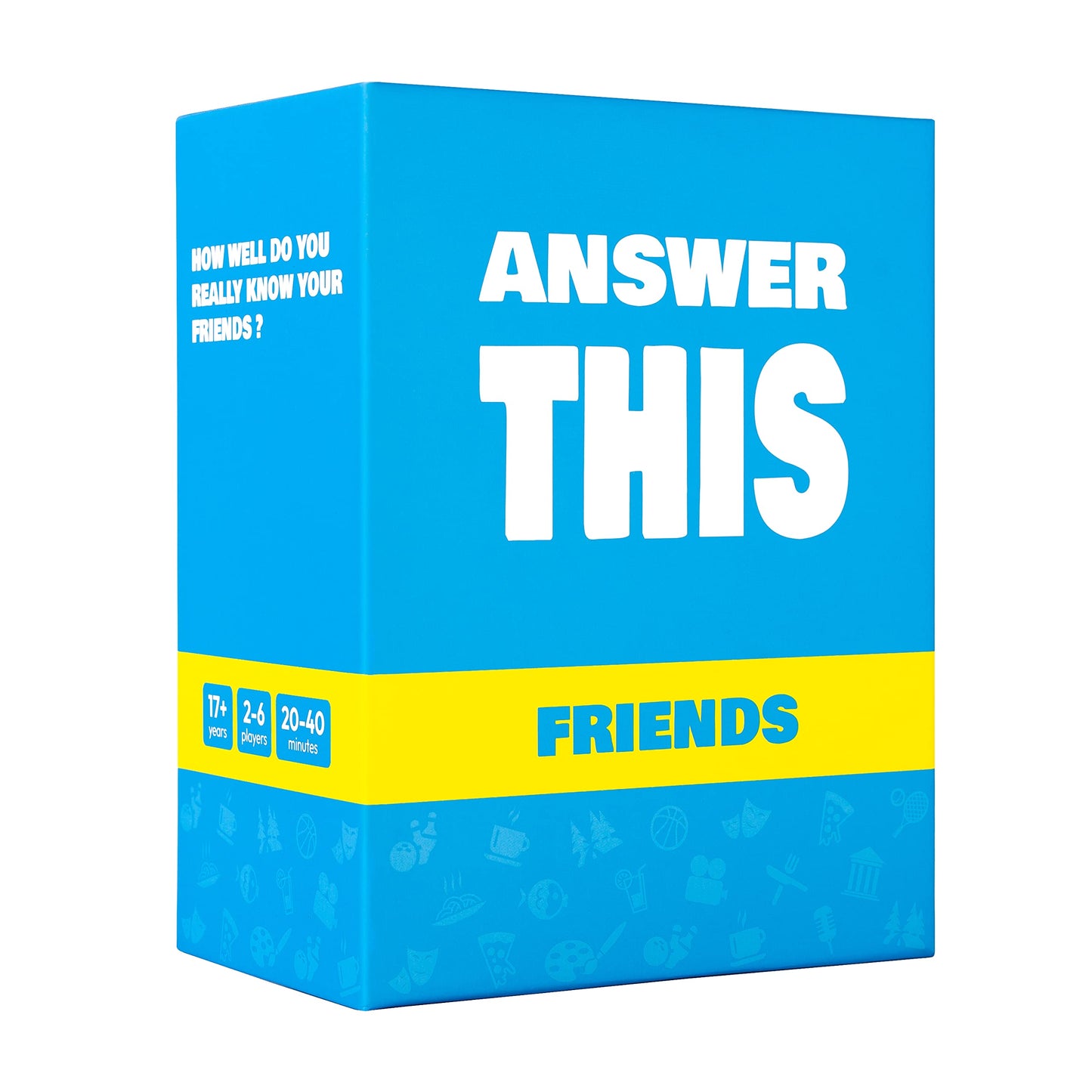 The World Game - Answer This: Friends – Fun Card Game for Teens & Adults | Conversation Starter