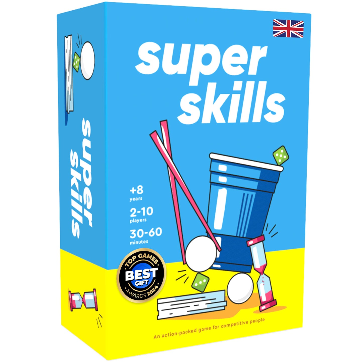 The World Game Super Skills – Action Game for Competitive People | 120 Challenges