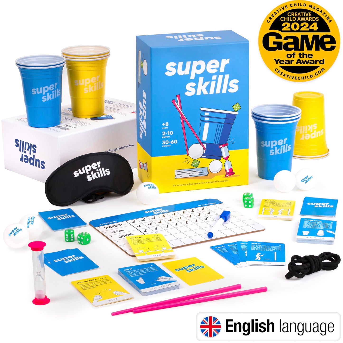 The World Game Super Skills – Action Game for Competitive People | 120 Challenges