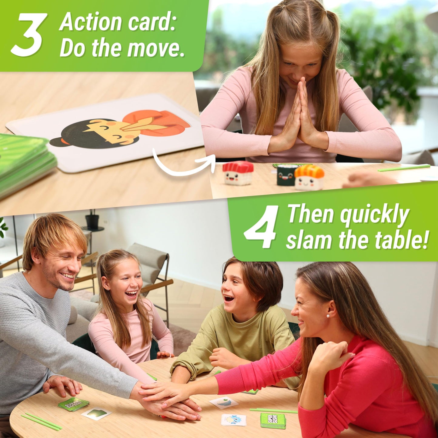Super Sushi – Fun Family Card Game by The World Game | Quick 10-Minute Rounds