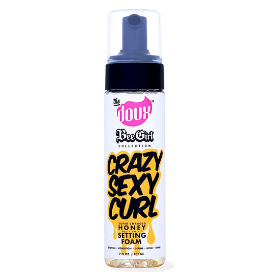 The Doux Crazy Sexy Curl Honey Setting Foam 7oz All-in-1 Styling Mousse