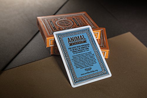Animal Kingdom Playing Cards by Theory11 — WWF Edition with Hand-Illustrated Art