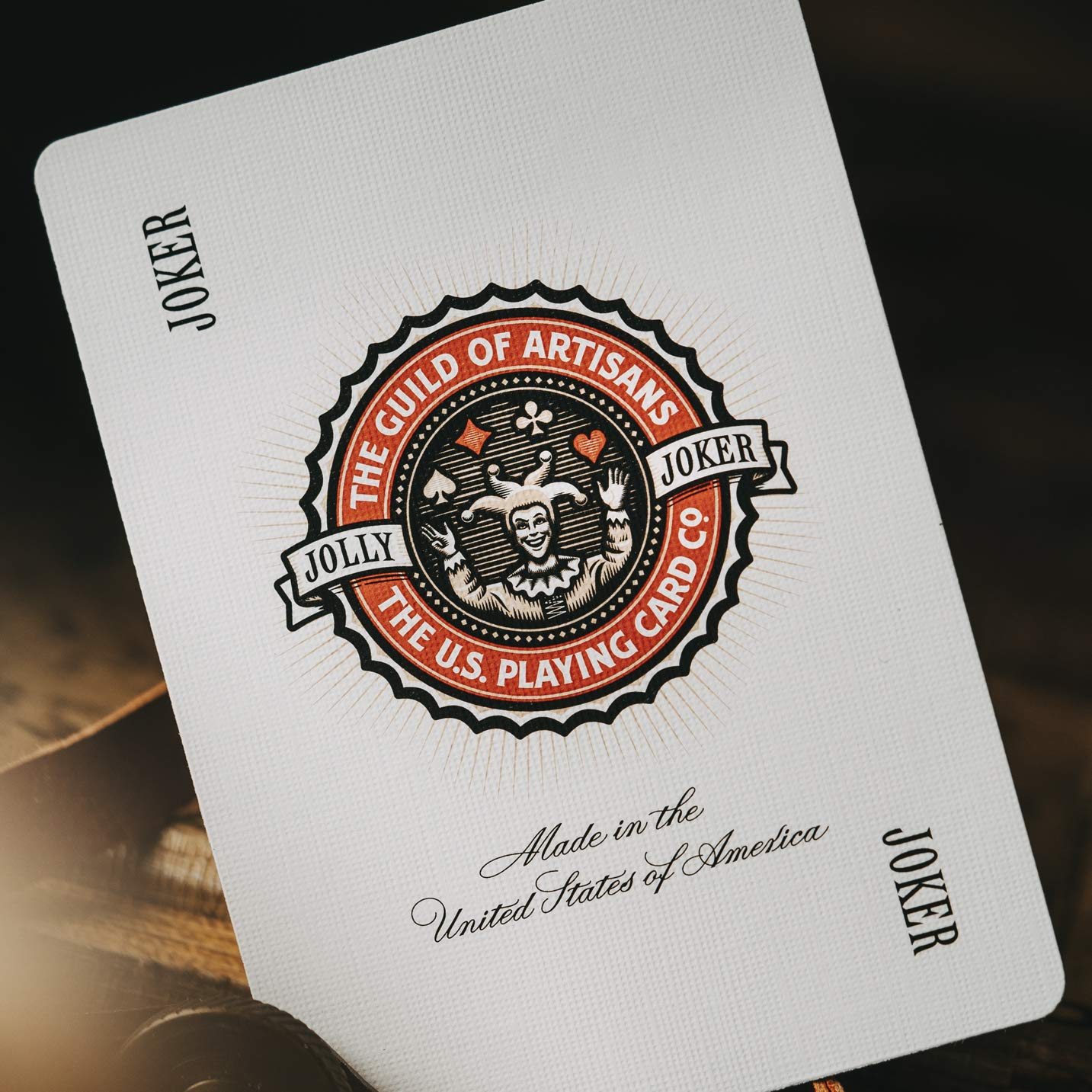theory11 Artisan Playing Cards White Edition – Luxury Gold Foil on Black Paper