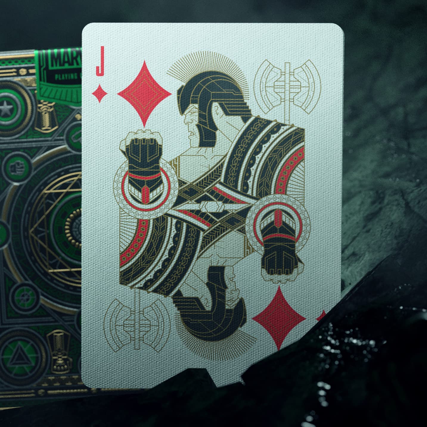 Theory11 Avengers Green Edition Premium Playing Cards - Infinity Saga Deck
