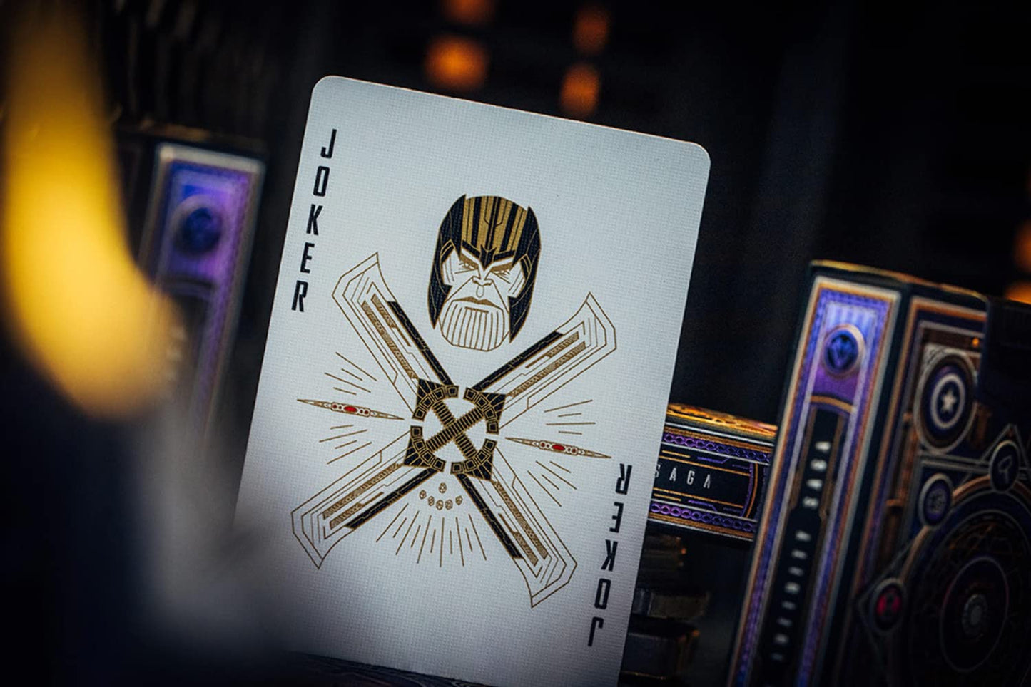 theory11 Avengers Purple Edition Premium Playing Cards | Infinity Saga Deck