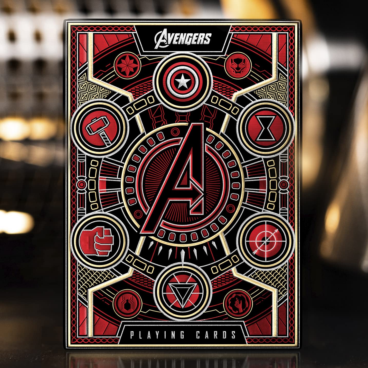 Theory11 Avengers Red Edition Premium Playing Cards – Infinity Saga Deck