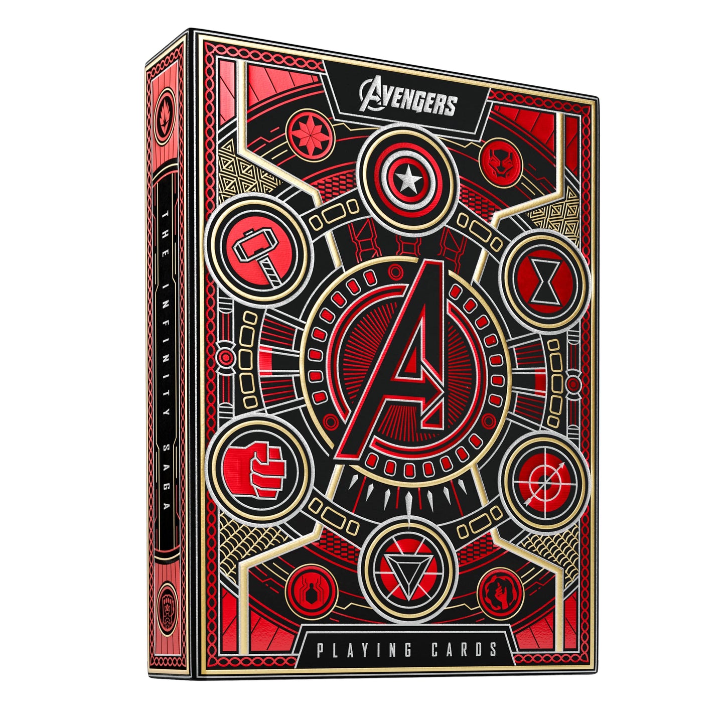 Theory11 Avengers Red Edition Premium Playing Cards – Infinity Saga Deck