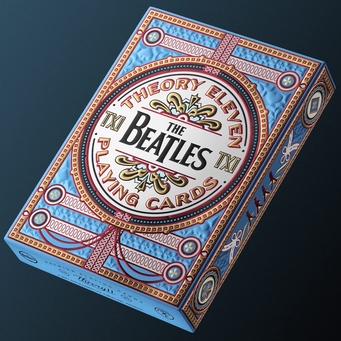 The Beatles Blue Deck Premium Playing Cards by theory11 | Officially Licensed Collector's Edition
