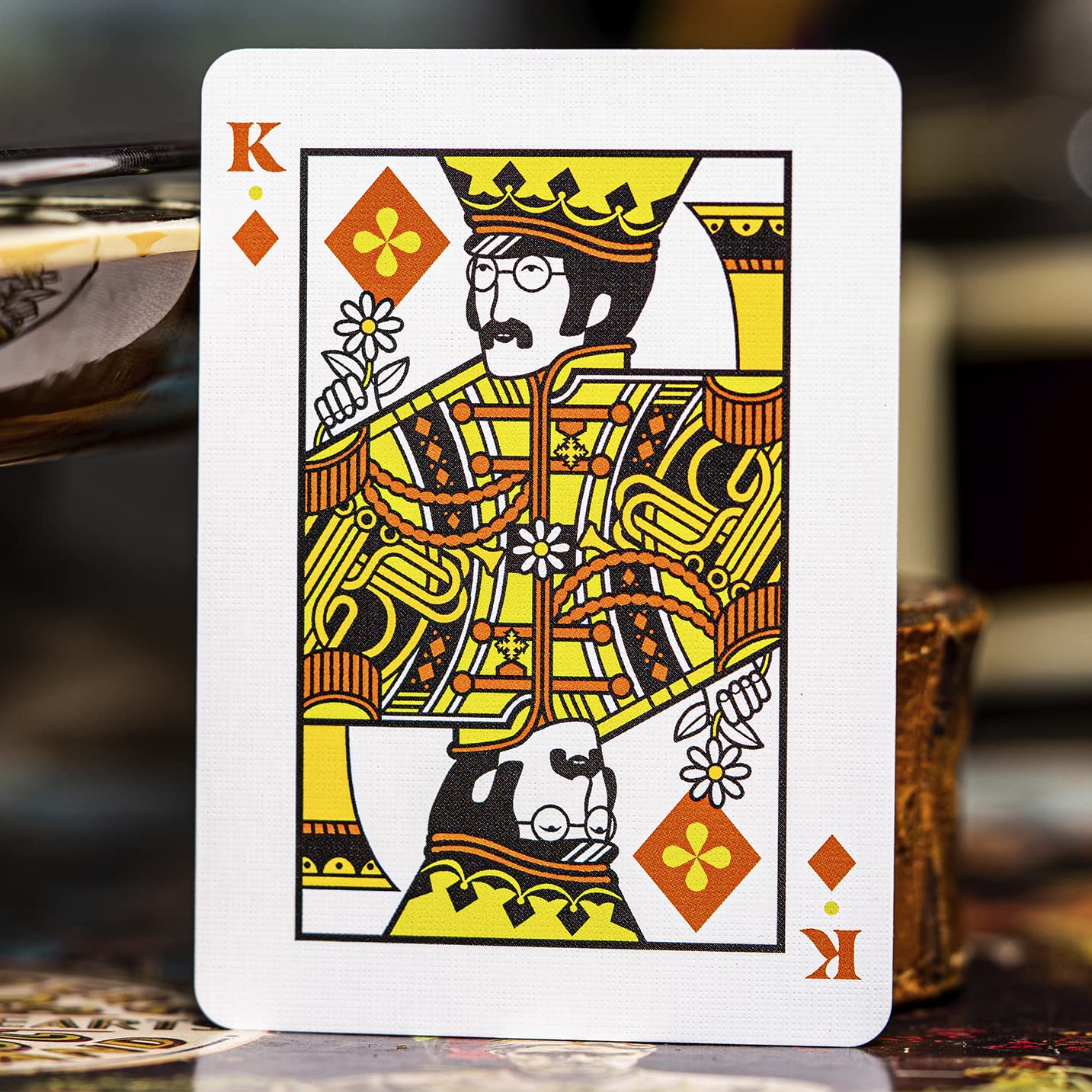 The Beatles Blue Deck Premium Playing Cards by theory11 | Officially Licensed Collector's Edition