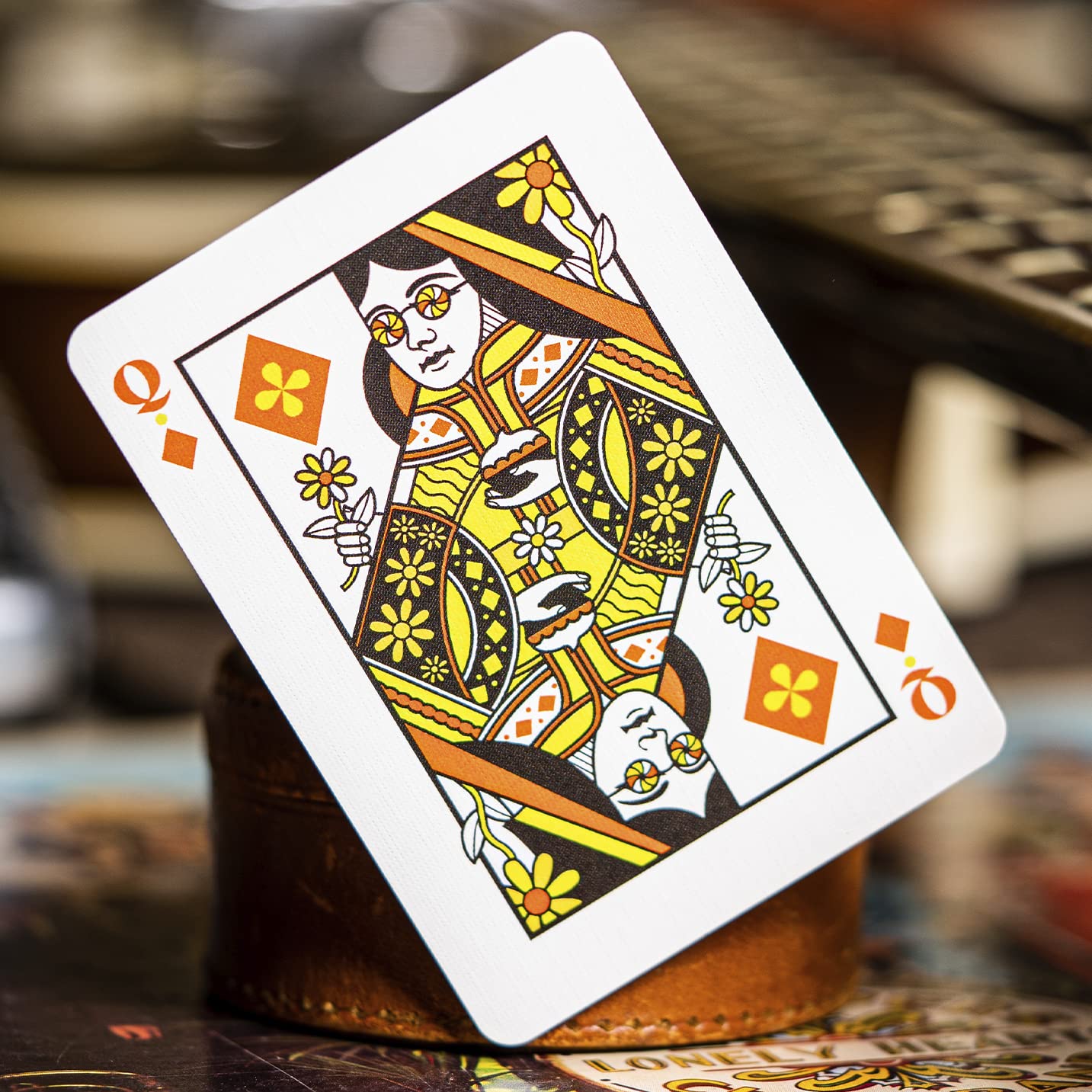 The Beatles Blue Deck Premium Playing Cards by theory11 | Officially Licensed Collector's Edition