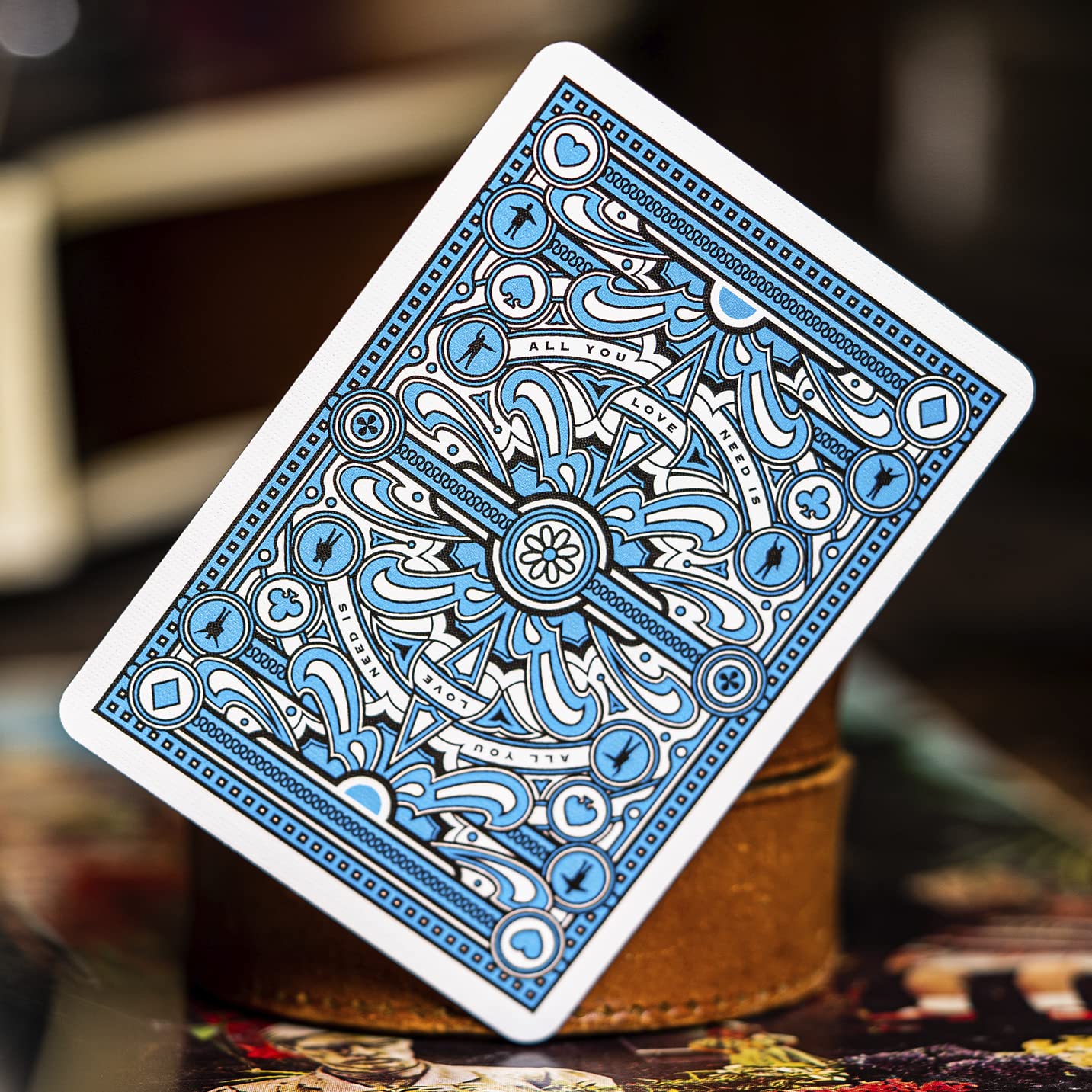 The Beatles Blue Deck Premium Playing Cards by theory11 | Officially Licensed Collector's Edition