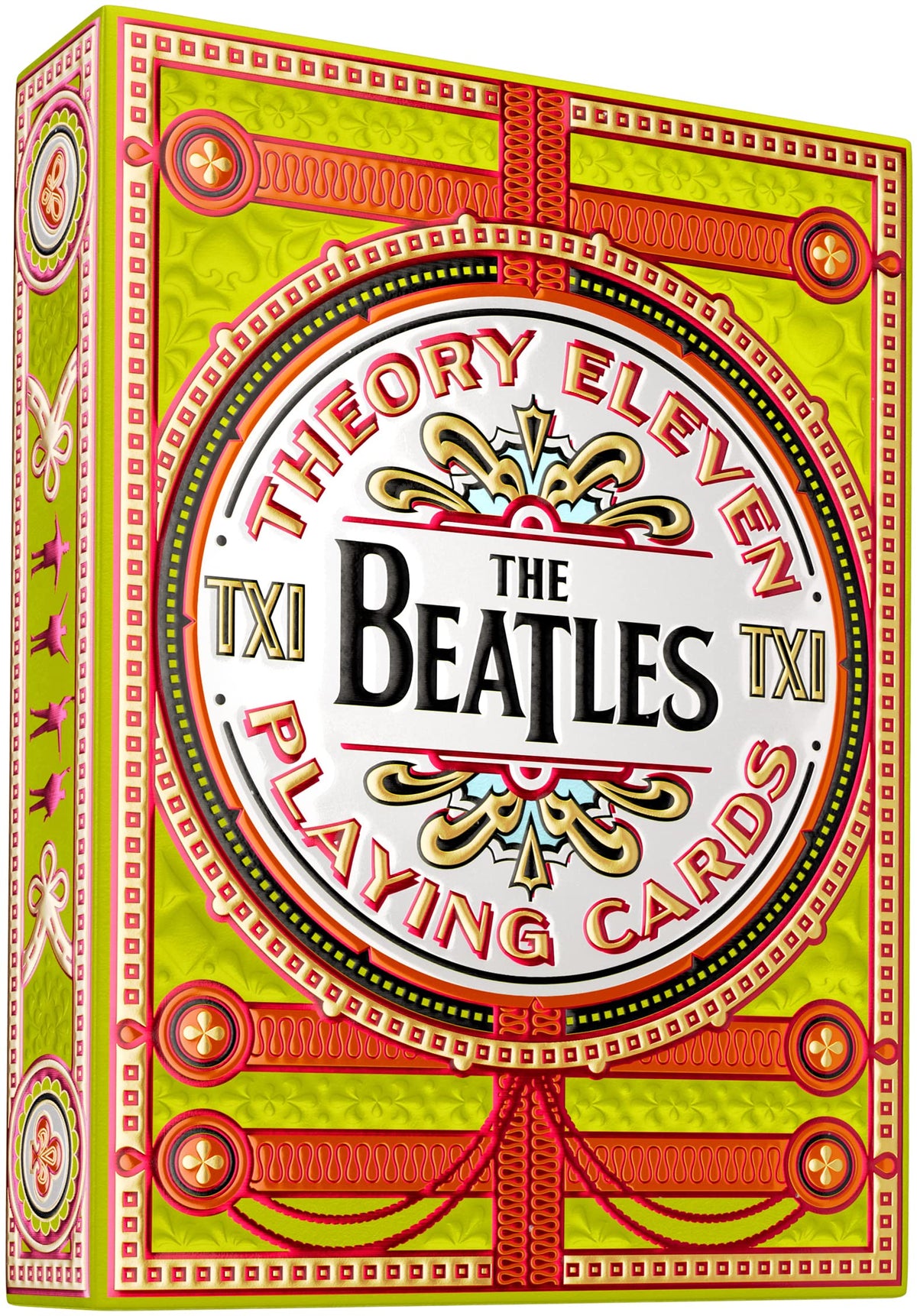 theory11 The Beatles Premium Playing Cards - Green Deck | Officially Licensed