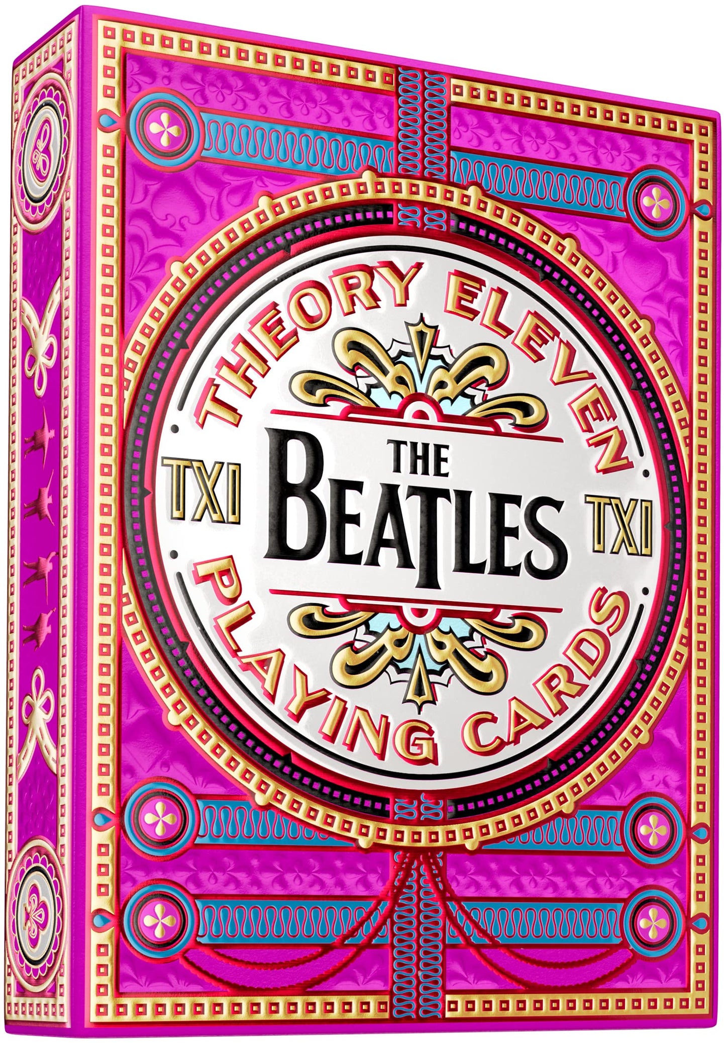theory11 The Beatles Pink Deck – Premium Playing Cards, Officially Licensed Collector's Edition