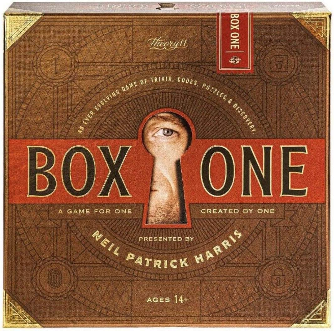 theory11 Box ONE Board Game — Solo Puzzle Adventure Presented by Neil Patrick Harris