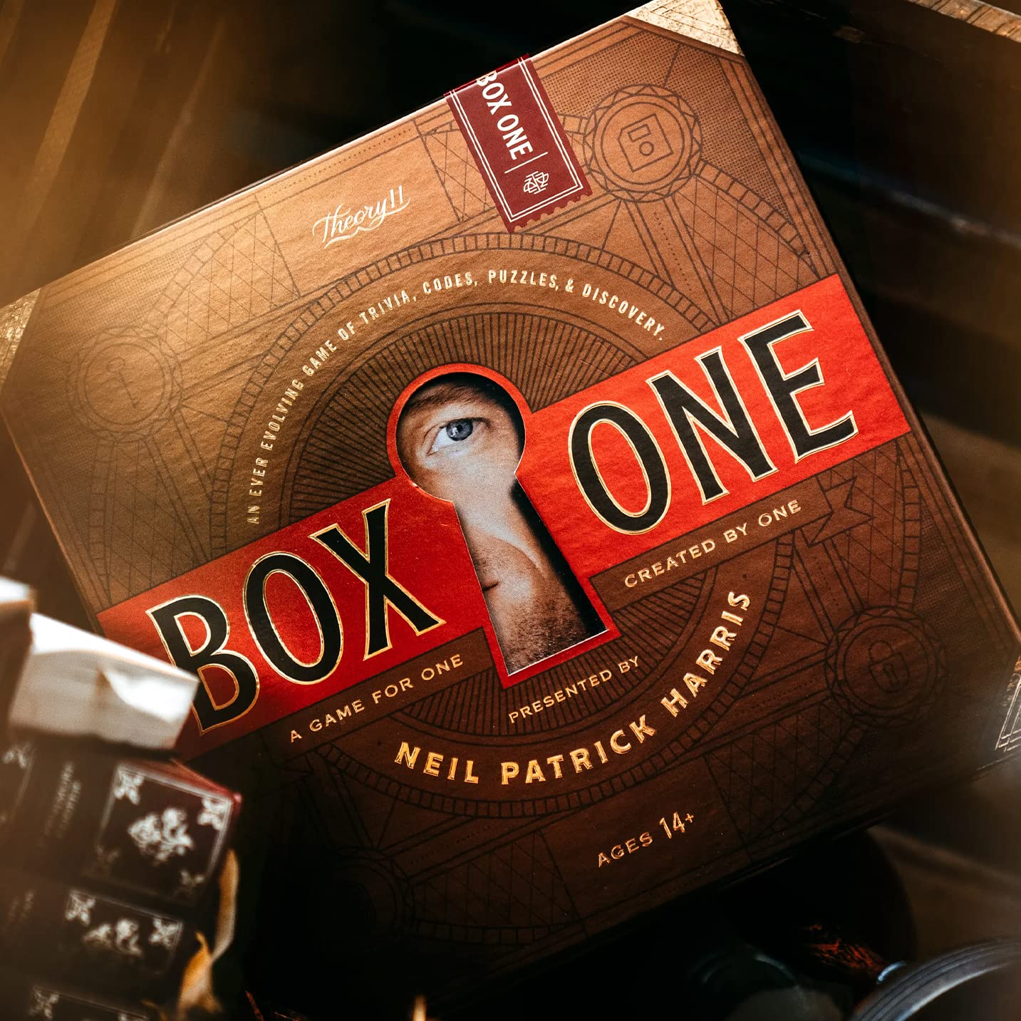 theory11 Box ONE Board Game — Solo Puzzle Adventure Presented by Neil Patrick Harris