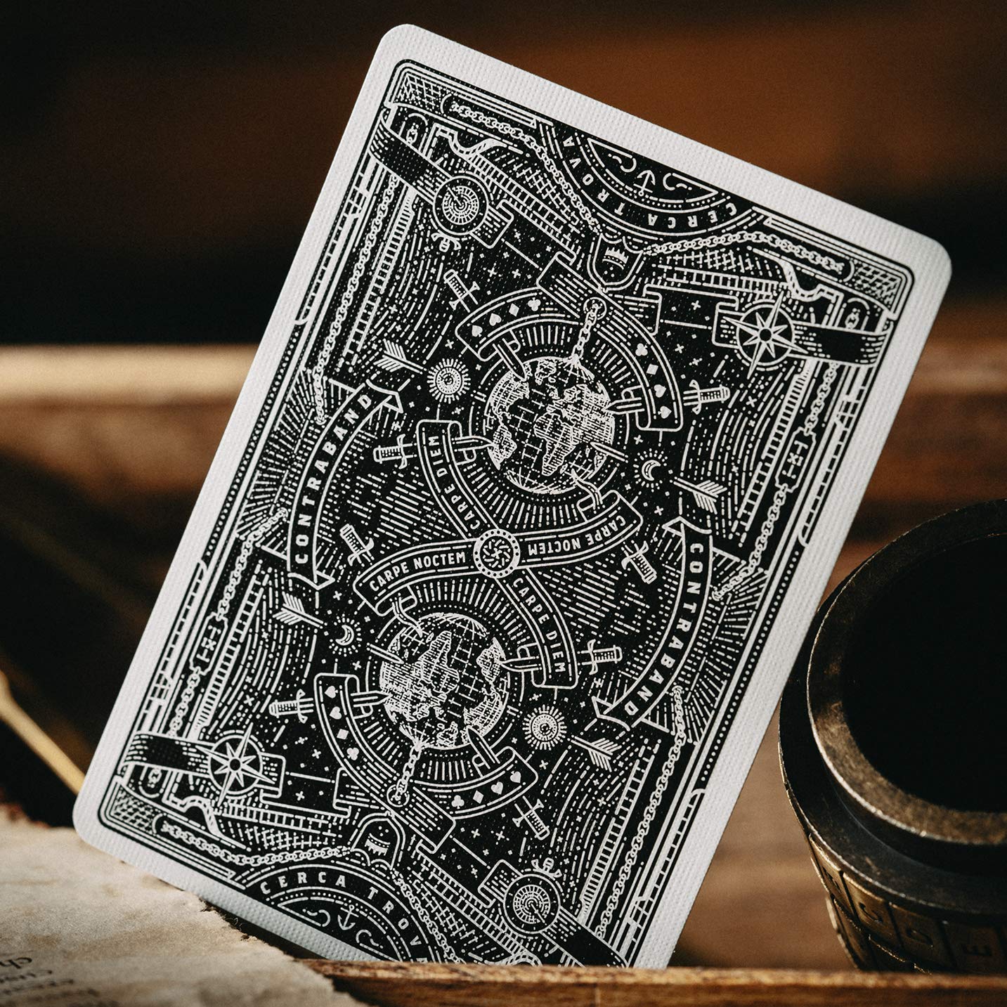 Theory11 Contraband Playing Cards – Custom Faces, Secret Society Inspired Artwork