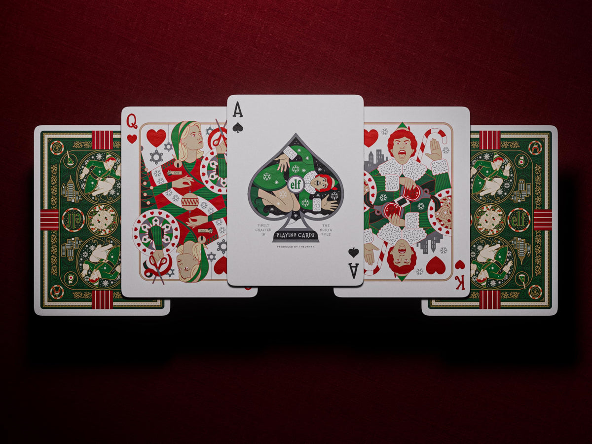 theory11 Elf Playing Cards – Premium Poker-Size Luxury Deck