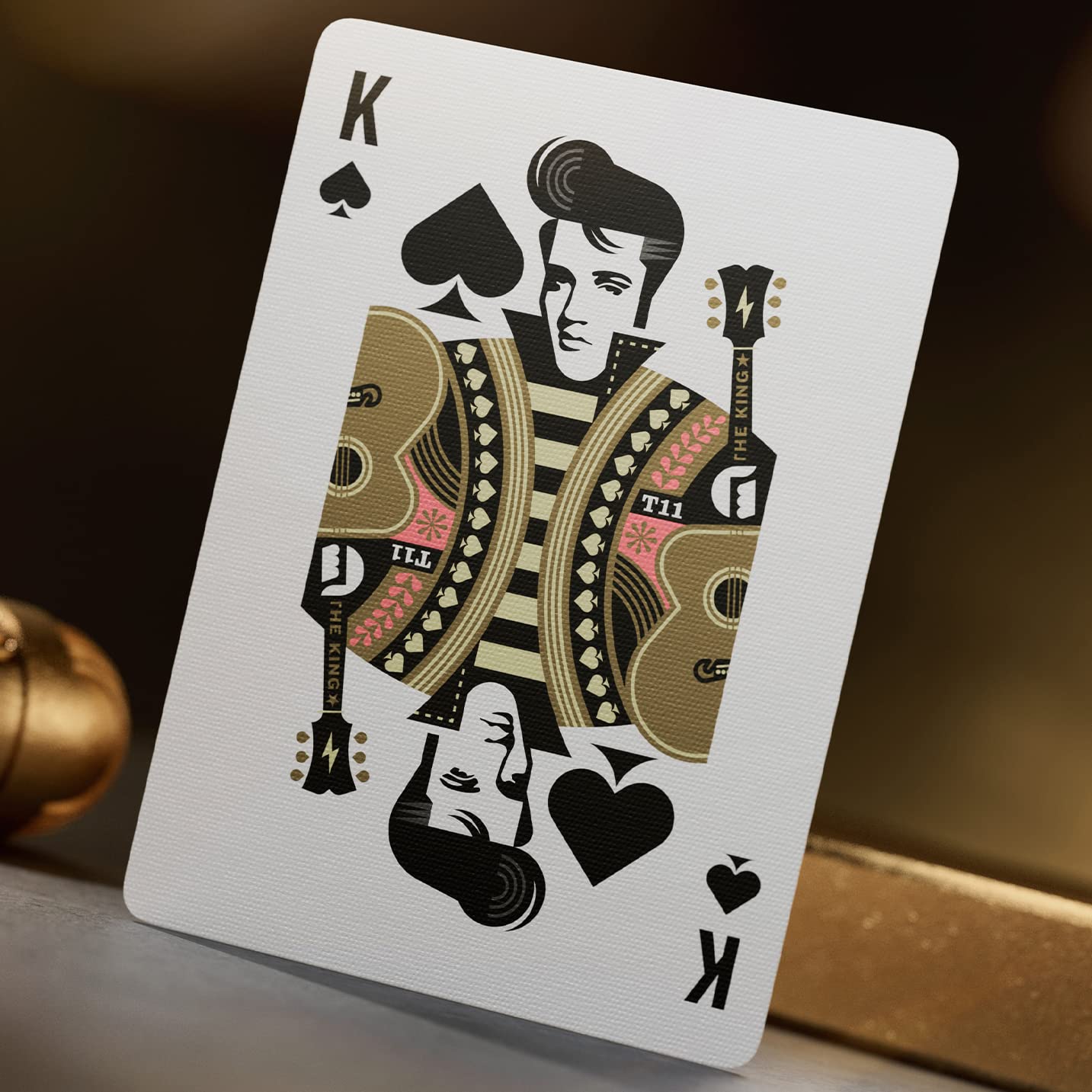 Theory11 Elvis Playing Cards – Officially Licensed Premium Deck with Embossed Foil