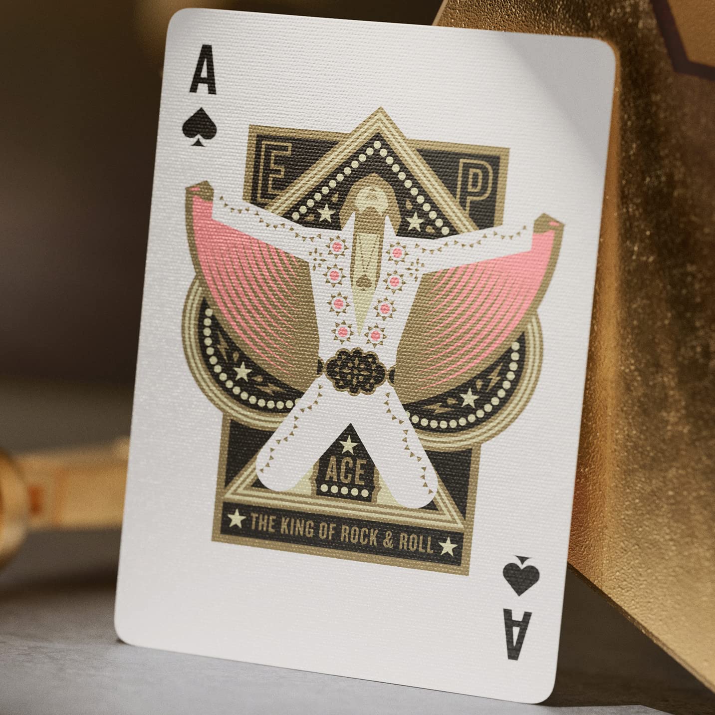 Theory11 Elvis Playing Cards – Officially Licensed Premium Deck with Embossed Foil