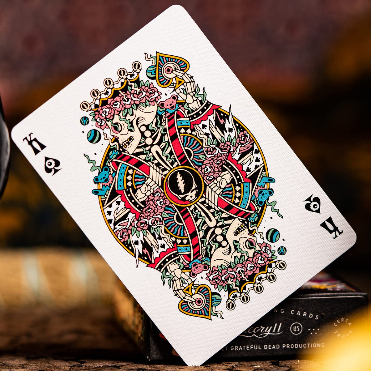 Theory11 Grateful Dead Premium Playing Cards – Officially Licensed Band Artwork