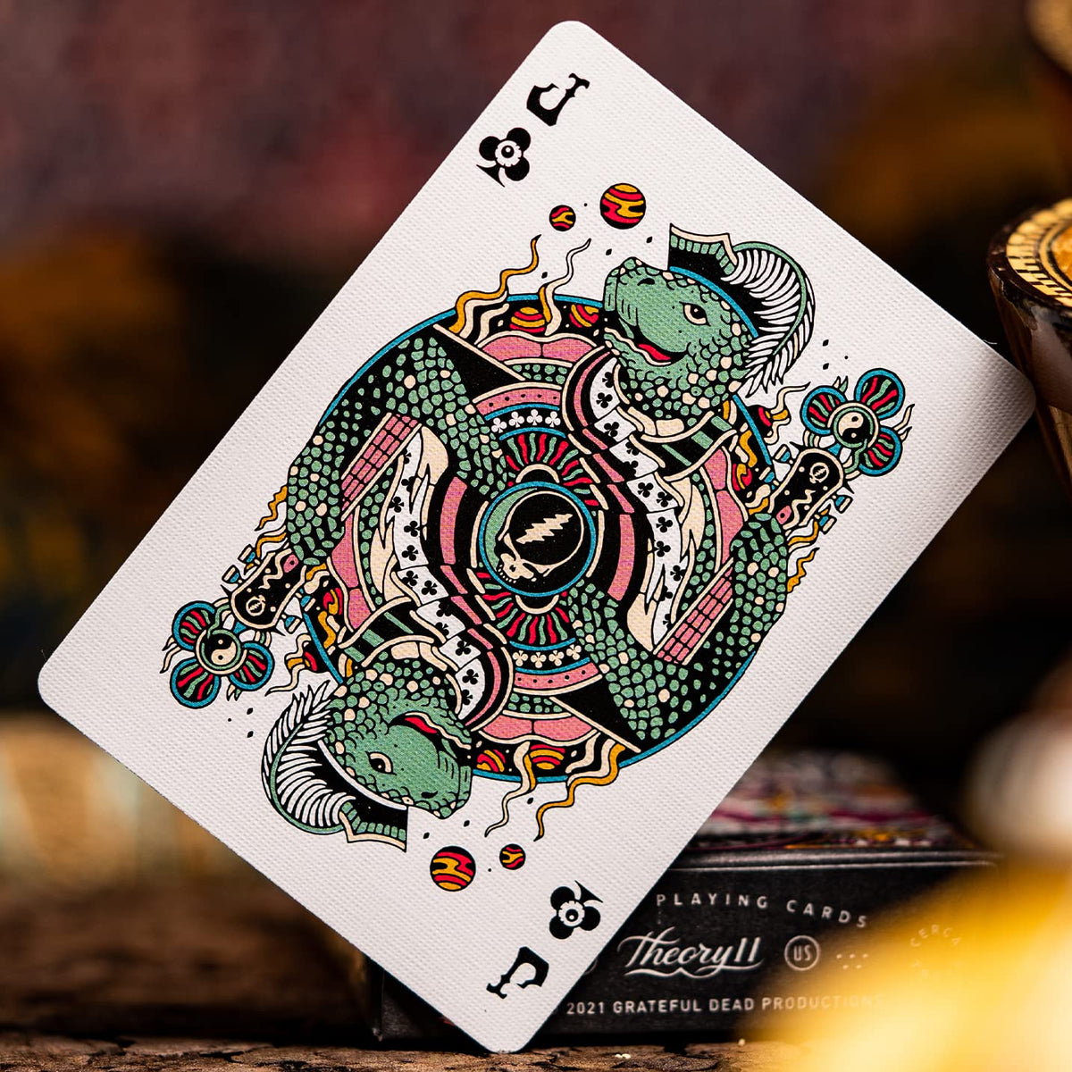 Theory11 Grateful Dead Premium Playing Cards – Officially Licensed Band Artwork