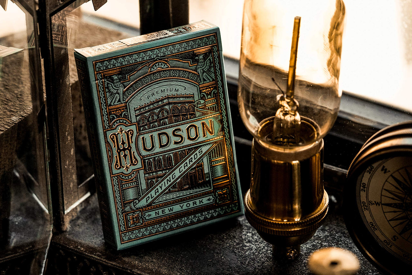 Theory11 Hudson Playing Cards – Premium, USA-Made Deck Inspired by 1856 New York Factory