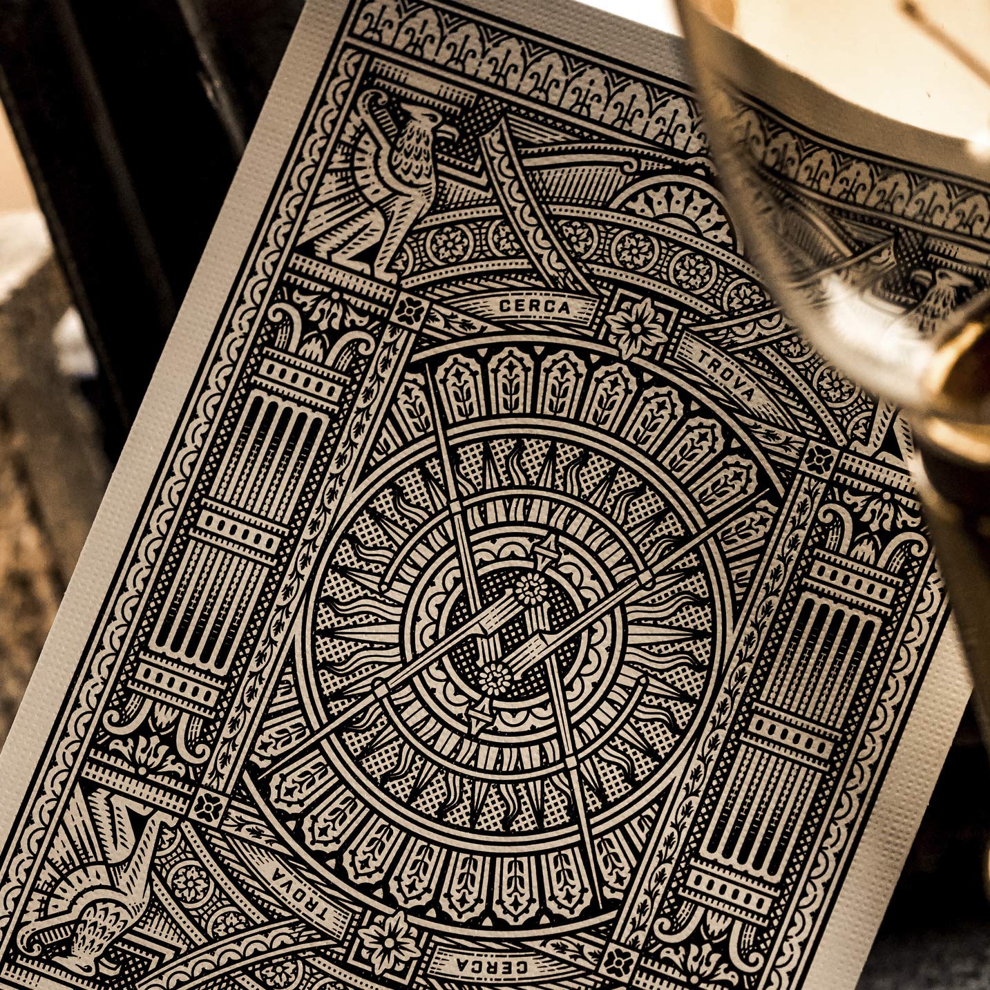 theory11 Hudson Playing Cards (Black) – Premium USA-Made Decks for Poker & Card Games