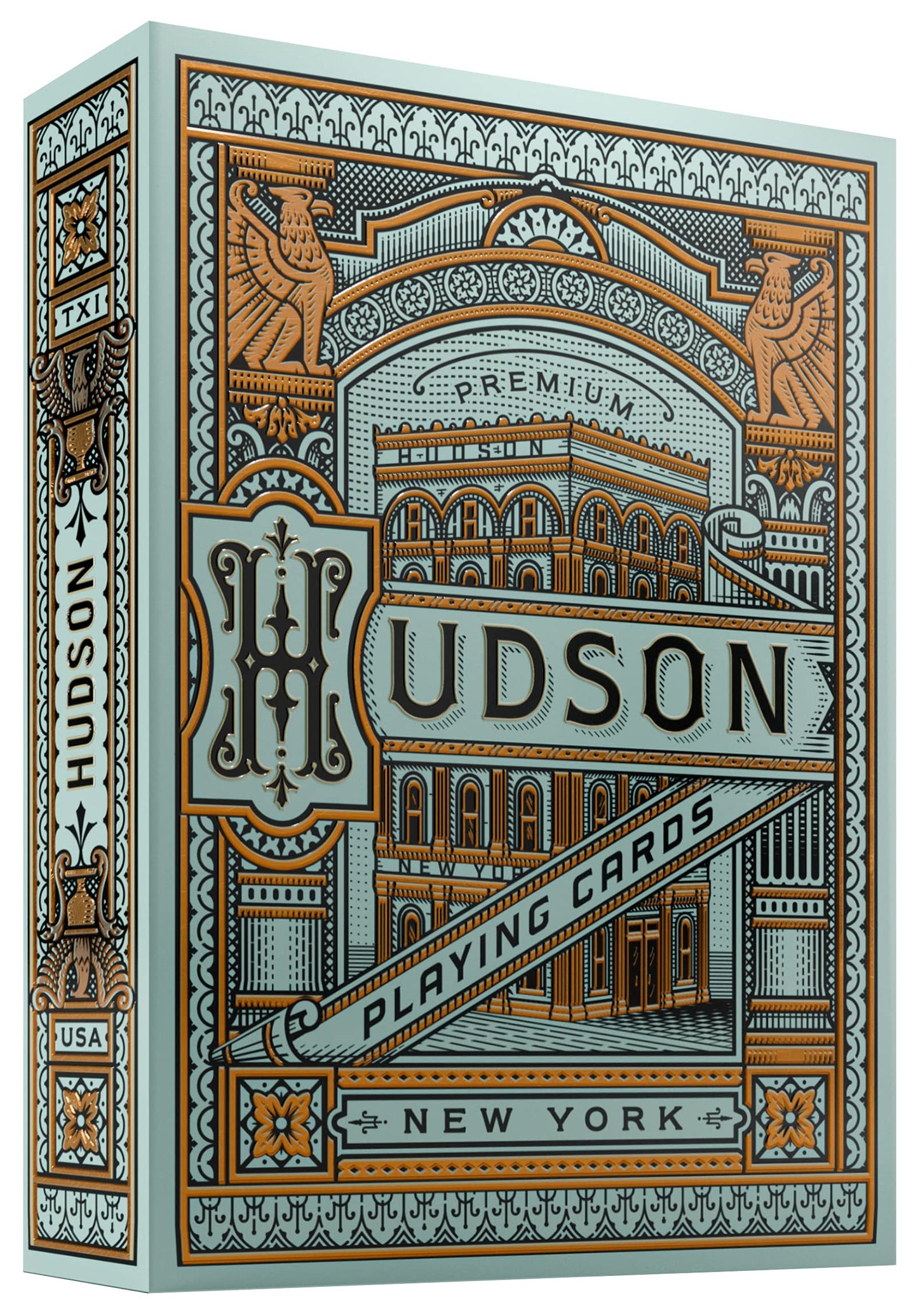 Theory11 Hudson Playing Cards – Premium, USA-Made Deck Inspired by 1856 New York Factory