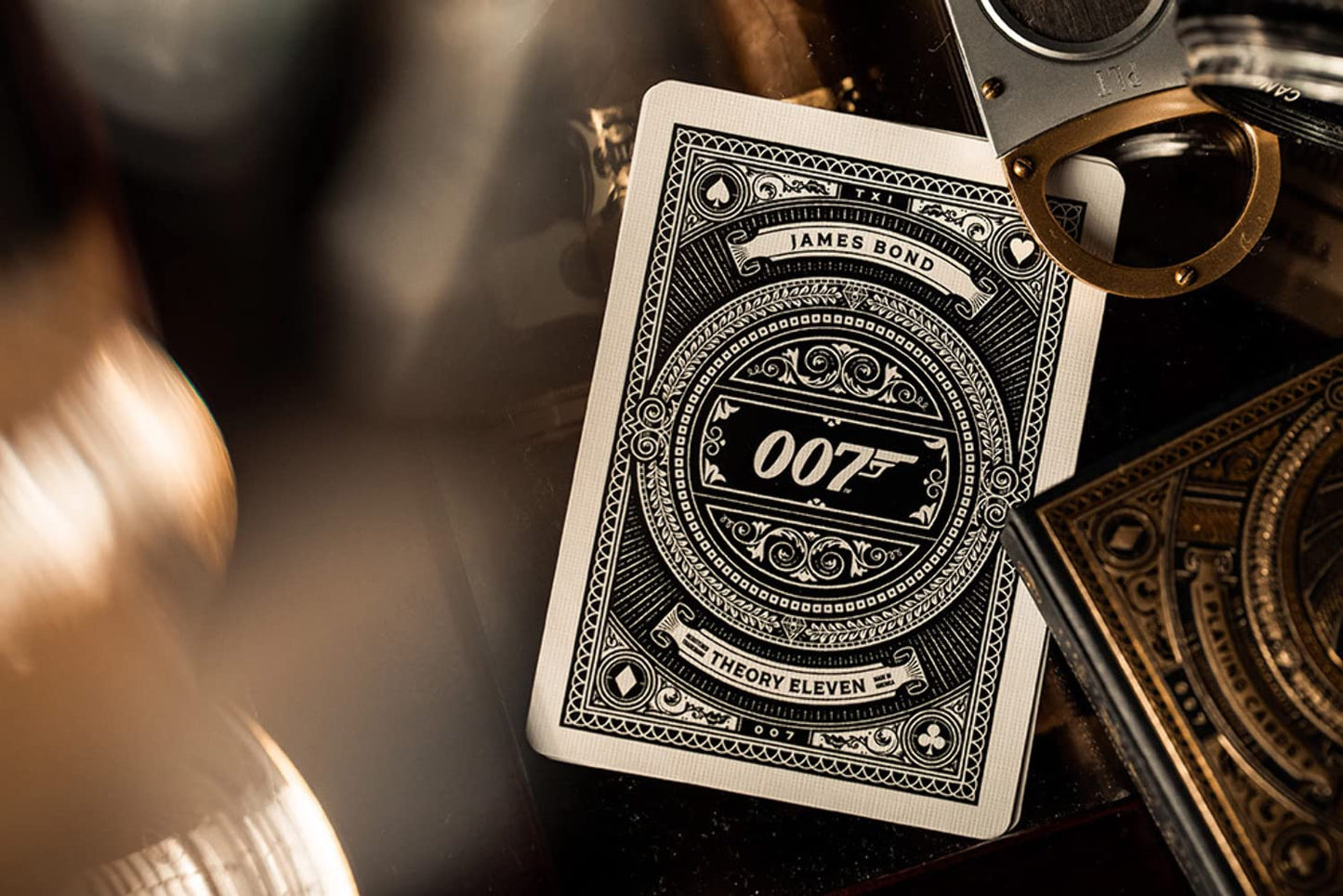 Theory11 James Bond 007 Playing Cards – Premium Gold Foil Box