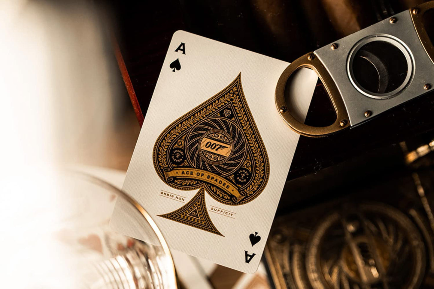 Theory11 James Bond 007 Playing Cards – Premium Gold Foil Box