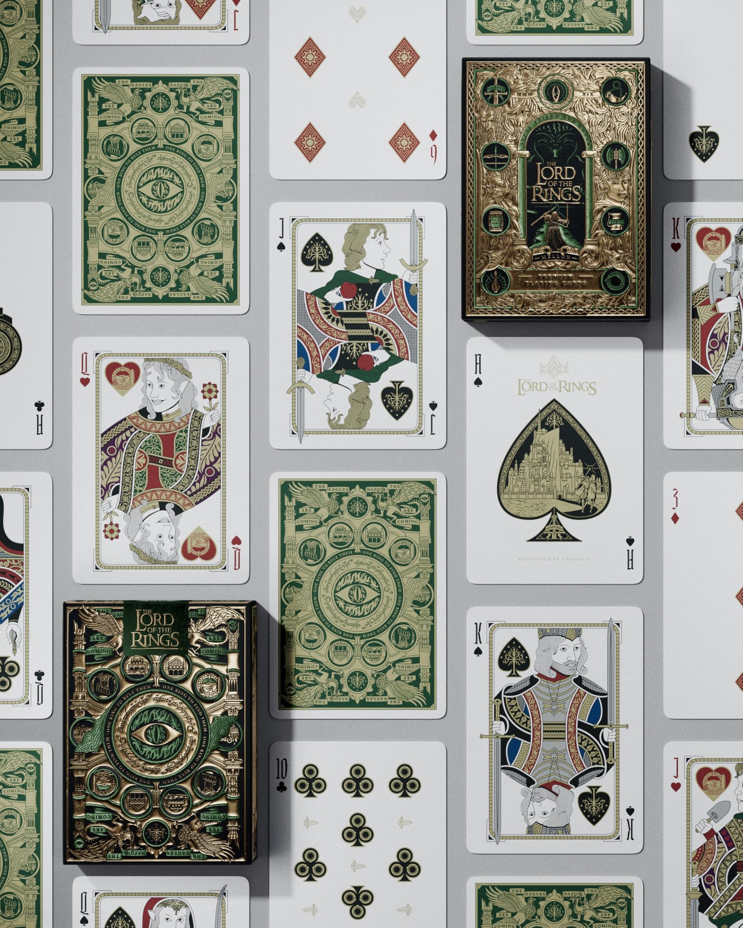 Theory11 Lord of the Rings Playing Cards – Official Premium Deck with Custom Artwork