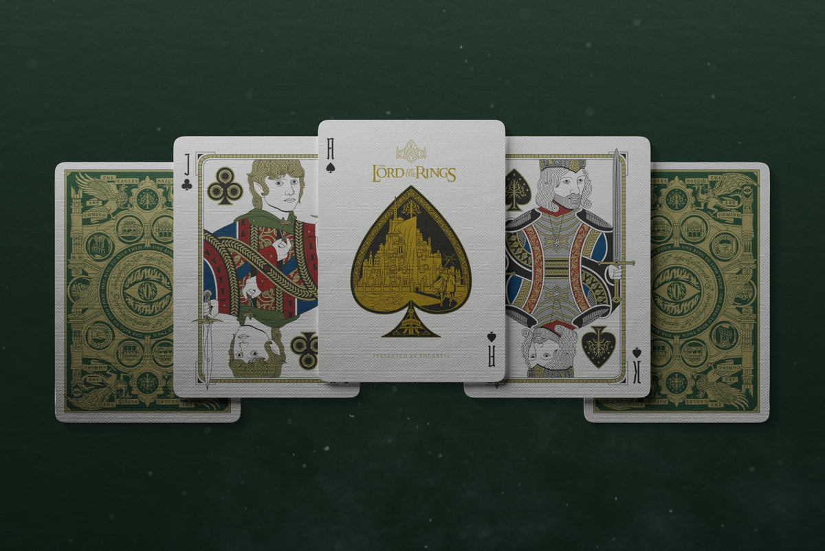 Theory11 Lord of the Rings Playing Cards – Official Premium Deck with Custom Artwork
