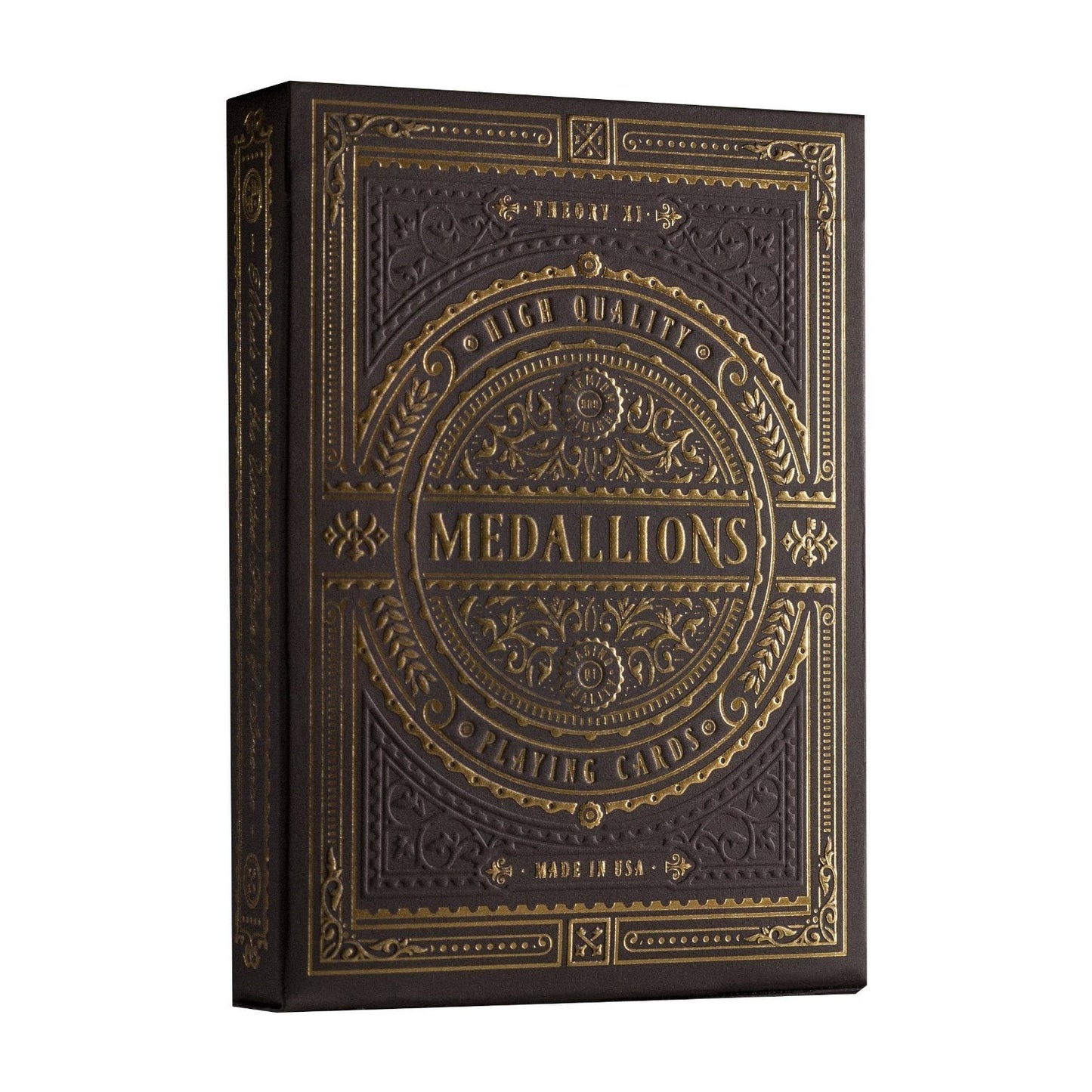 theory11 Medallion Playing Cards - Ultra-Luxury, Gold Foil, USA-Made