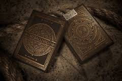 theory11 Medallion Playing Cards - Ultra-Luxury, Gold Foil, USA-Made