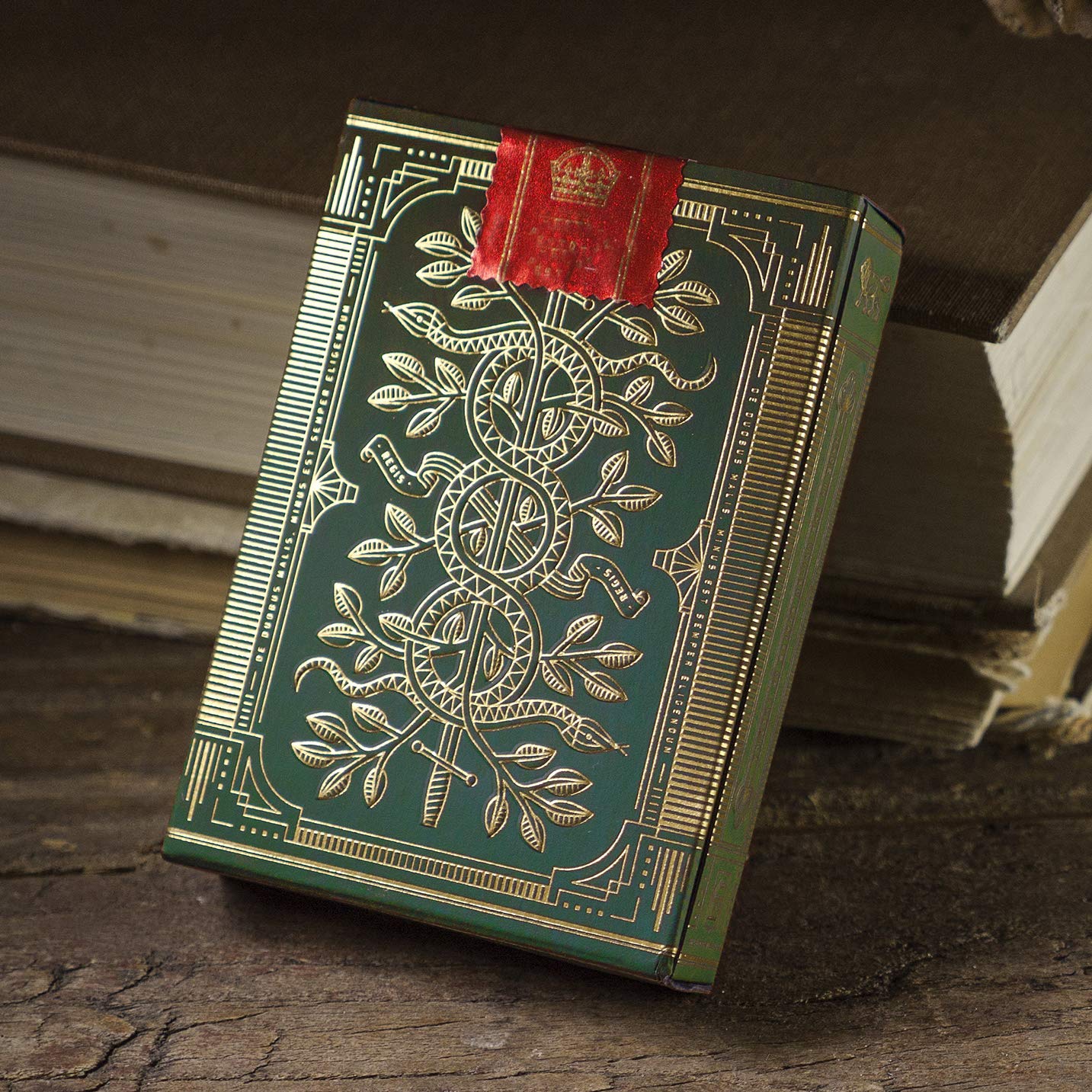Monarch Playing Cards (Green) by theory11 | Luxury Card Deck